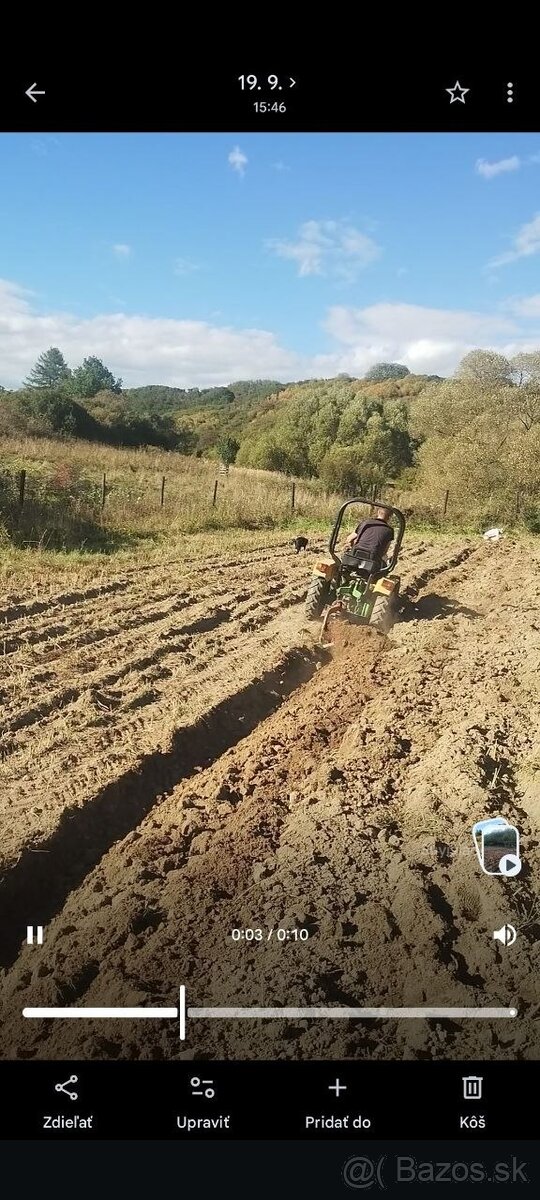 malotraktor Tomo Vinkovič 420 + príslušenstvo - 2