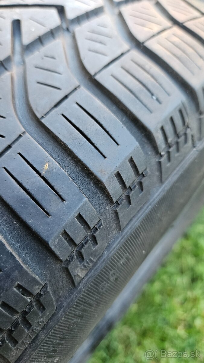 Plechové disky+pneu zimné - 2