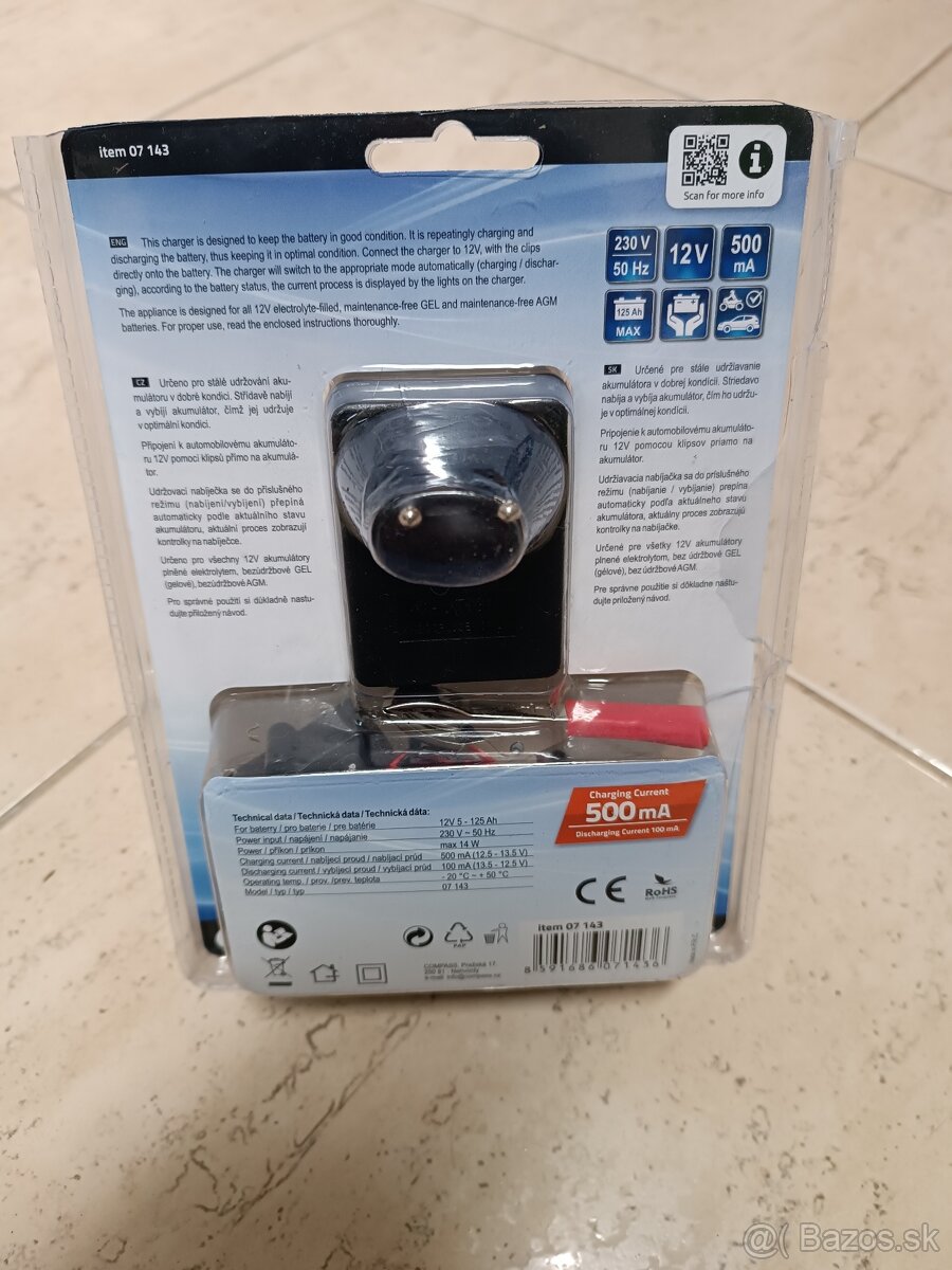 Udržiavacia nabíjačka autobatérií - 2