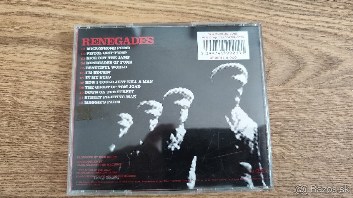 Rage Against The Machine - Renegades - 2
