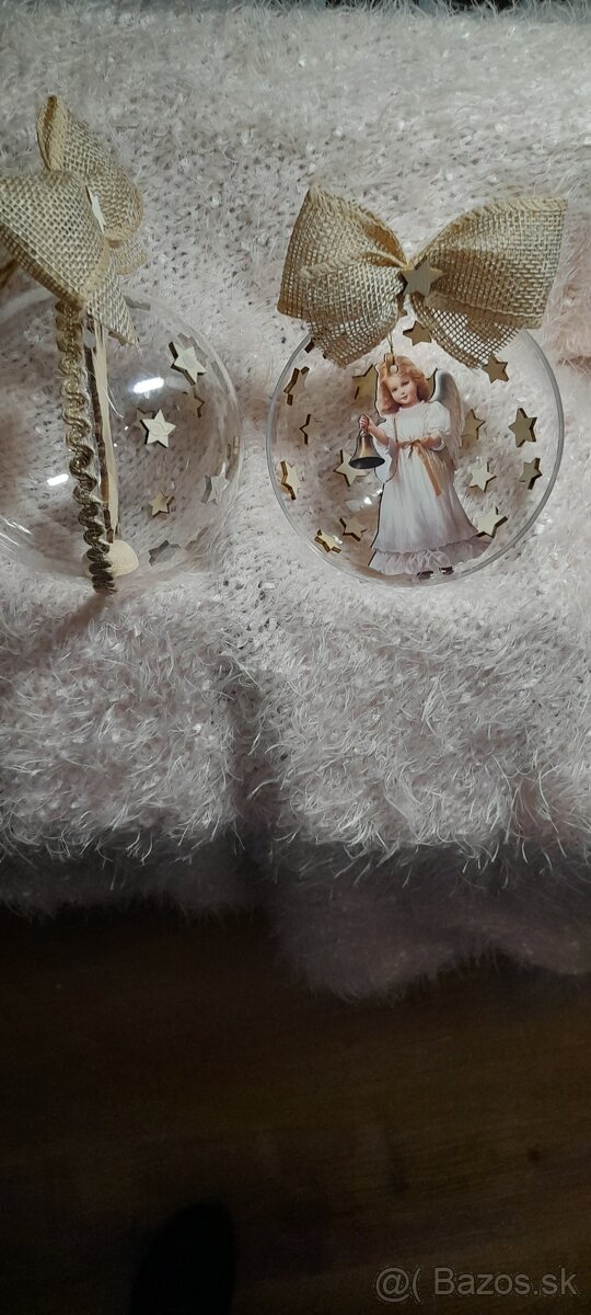 Vianočné gule prírodné - 2