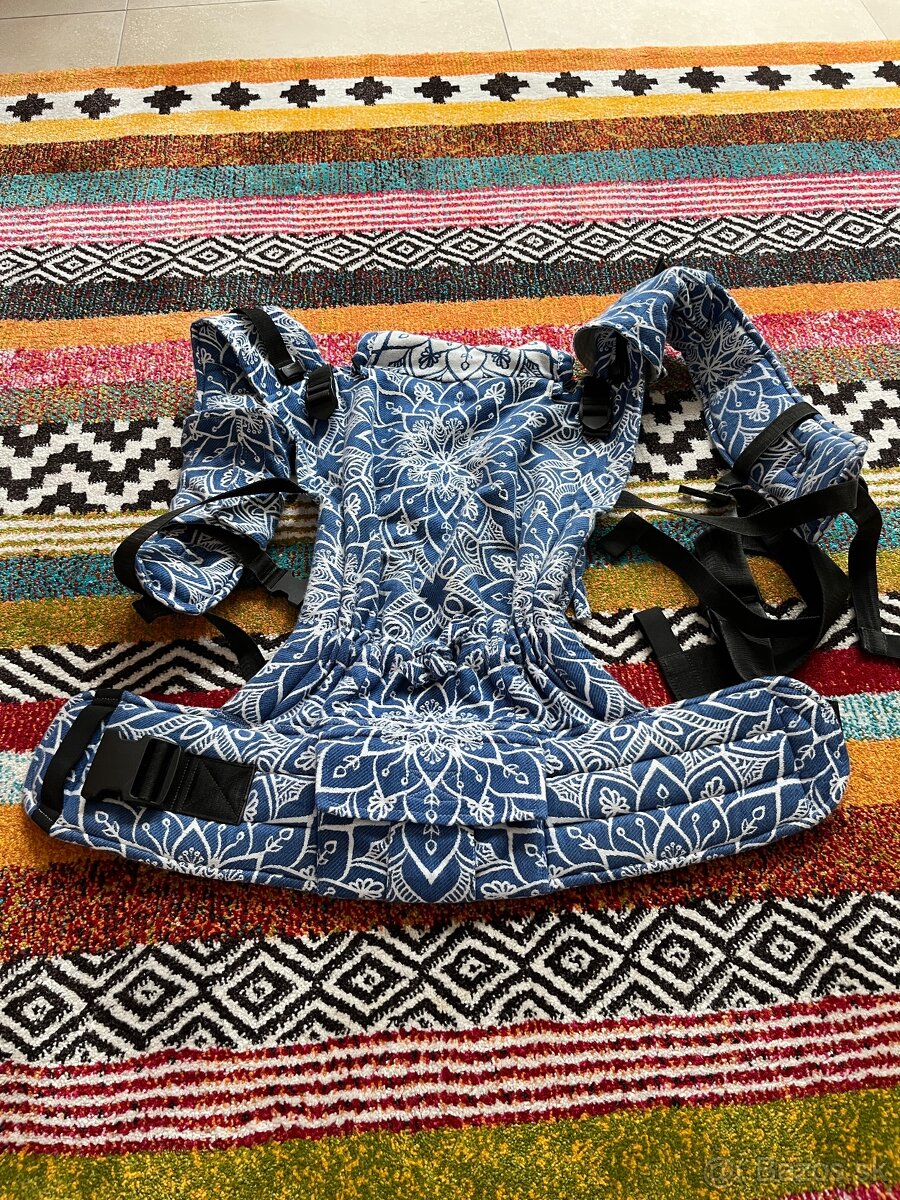 Be Lenka 4ever Folk modrá detský nosič - 2