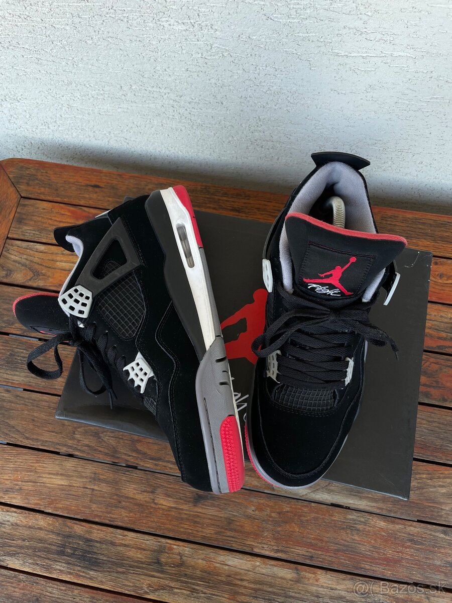 Jordan 4 Retro “Bred” Veľ. 44 - 2