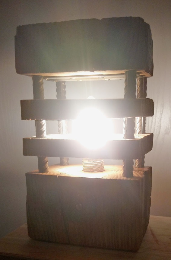 Handmade Dizajnova originalna dekora lampa - 2