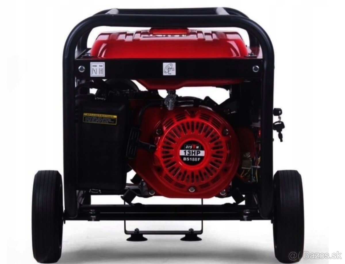 Benzínová elektrocentala Bisom 5.5kW - 2