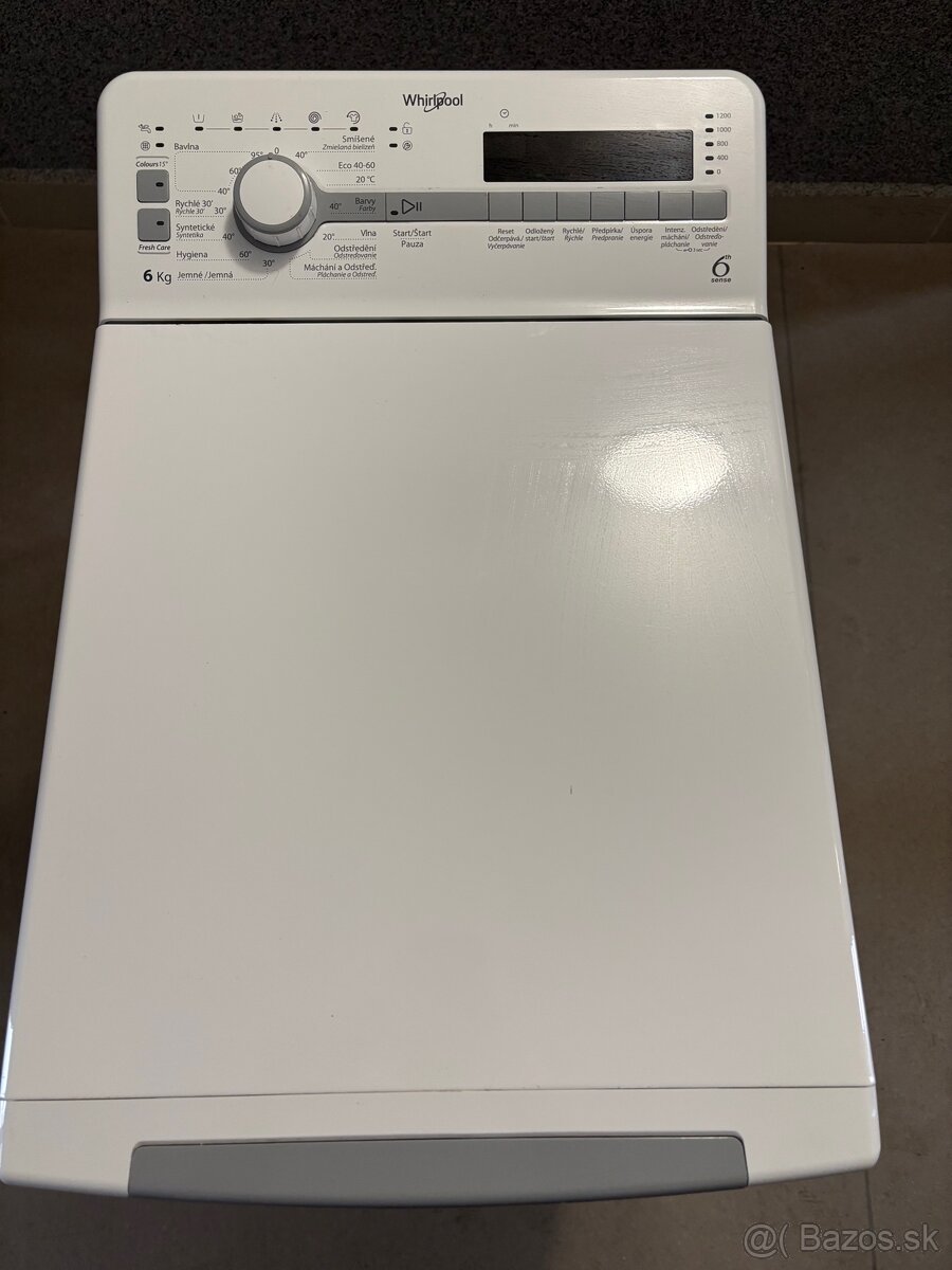 Práčka Whirlpool TDLR 7231BS EU - 2