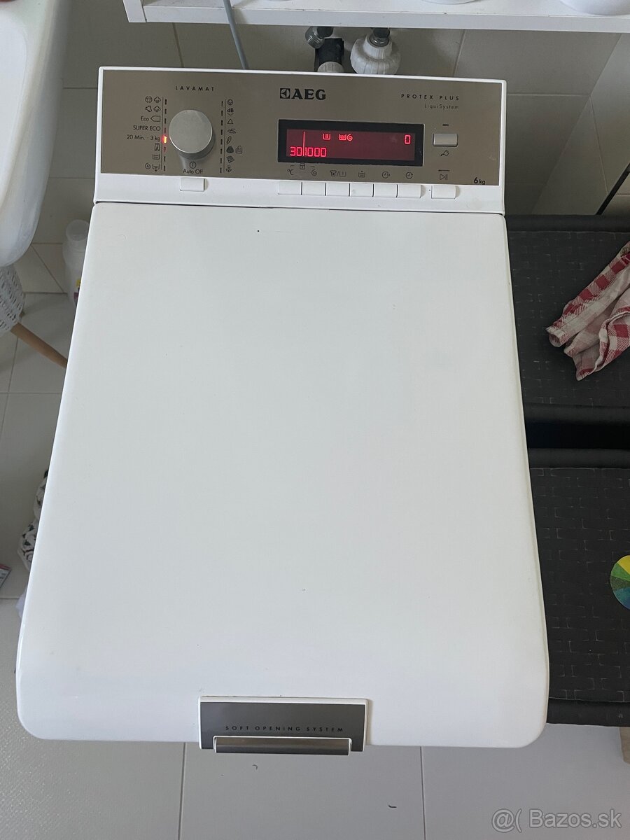 Práčka z hora plnená AEG L86560TL4 - 2