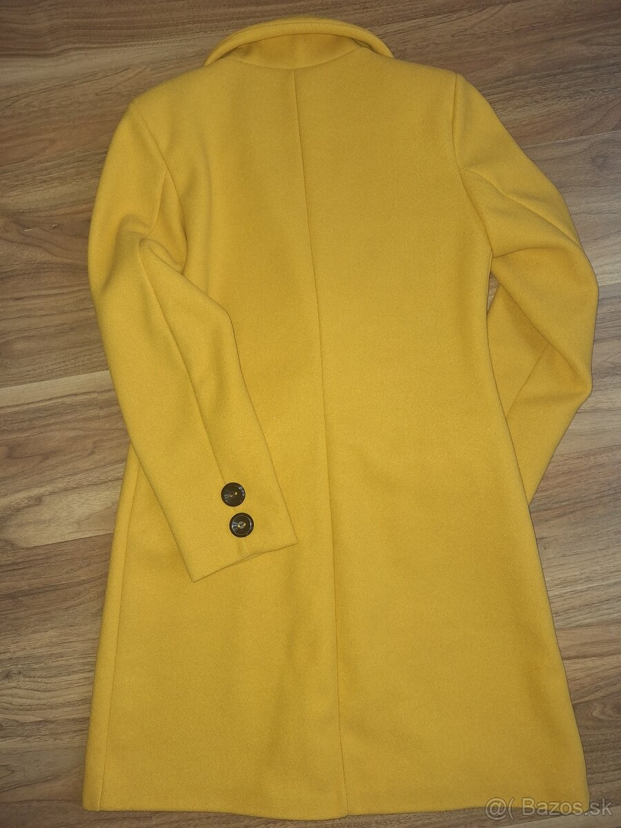 Dámsky žltý kabát - 2