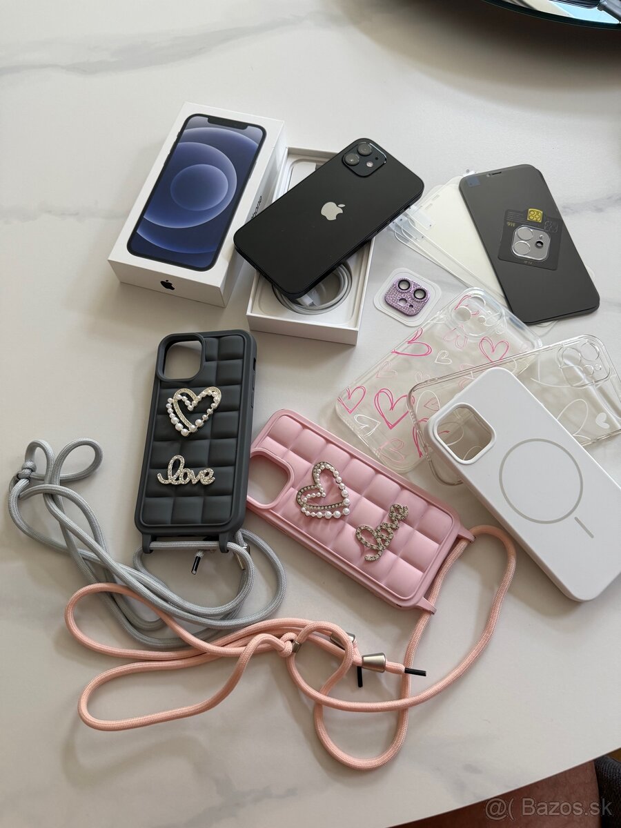 iPhone 12 64GB - top 100% stav - 2