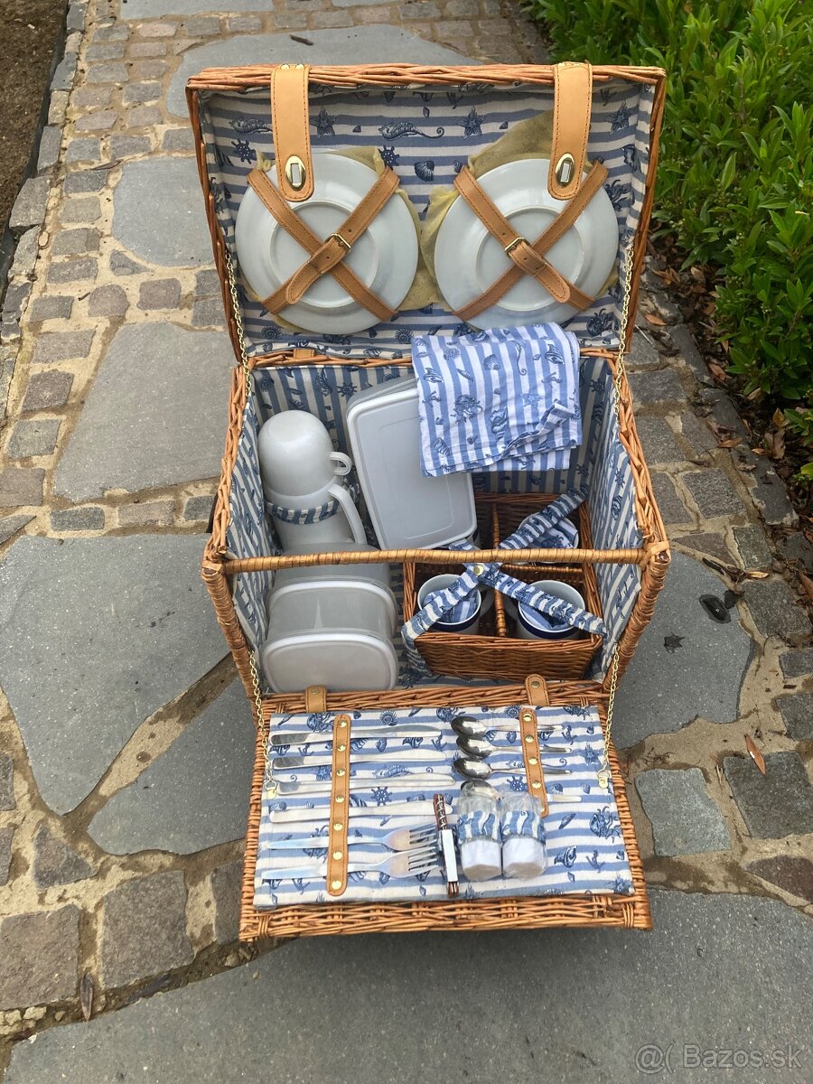 piknikový kufor, set - 2
