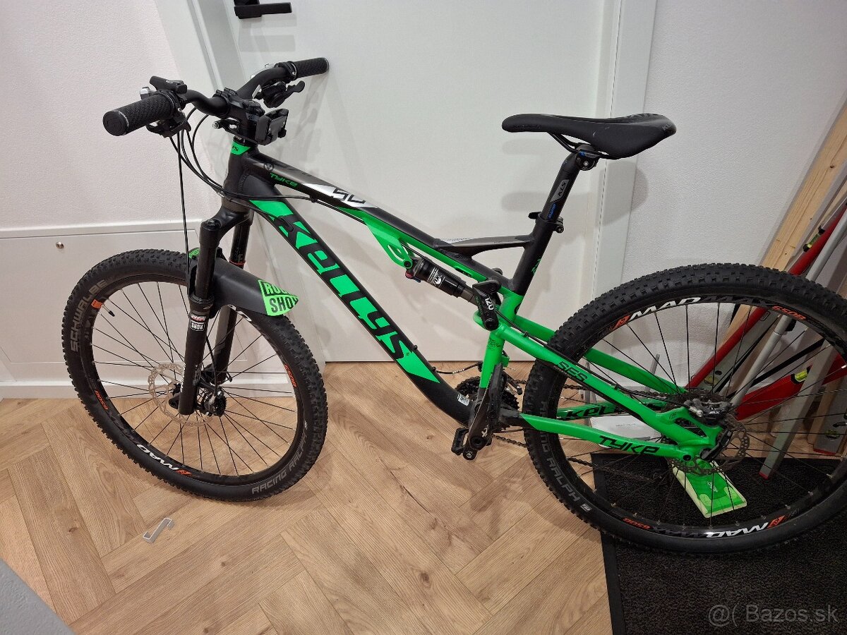 Predám celoodpruženný bicykel Kellys - 2