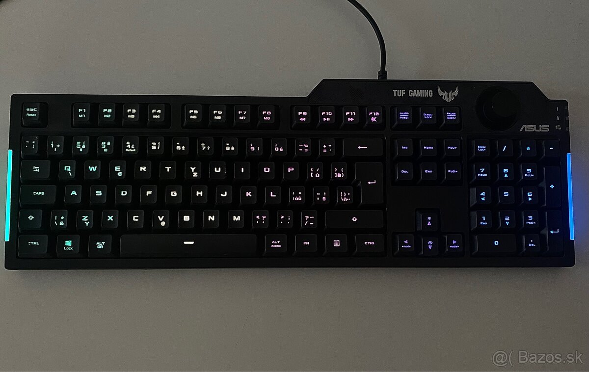 Asus TUF Gaming K1 Klávesnica Čierna - 2