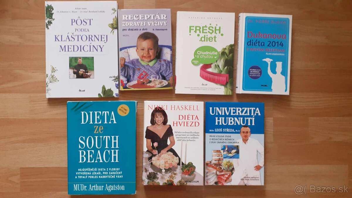 KNIHY - DIÉTA, JEDLÁ A INÉ - 2