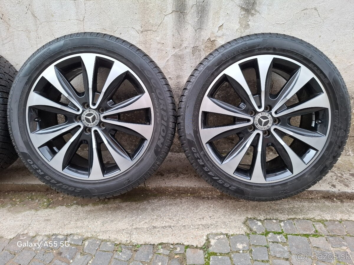 Mercedes gle w167 265/45r20 zimne gumy - 2