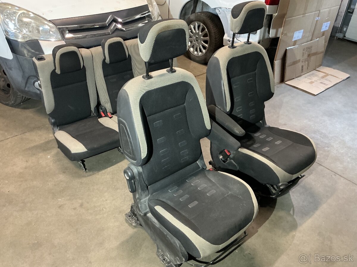 Citroen Berlingo - sada sedadel. 1000Kč - 2