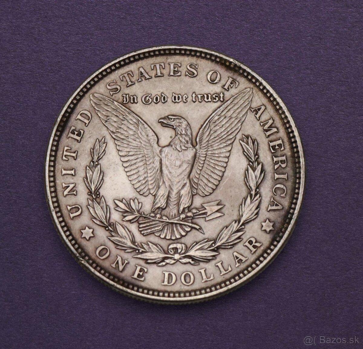 Strieborný Morgan Dollar 1921 P - Nádherný - 2