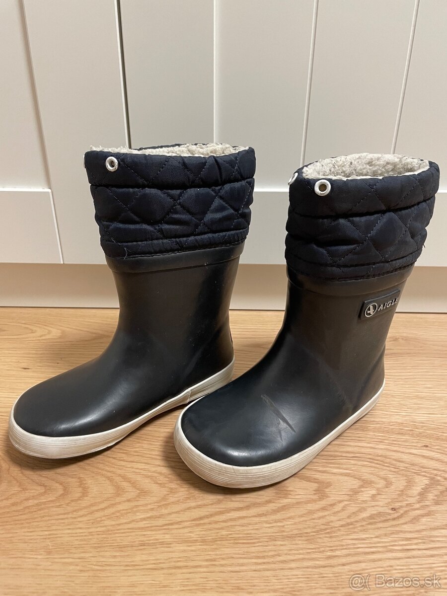 Zateplené gumáky Aigle 27 - 2