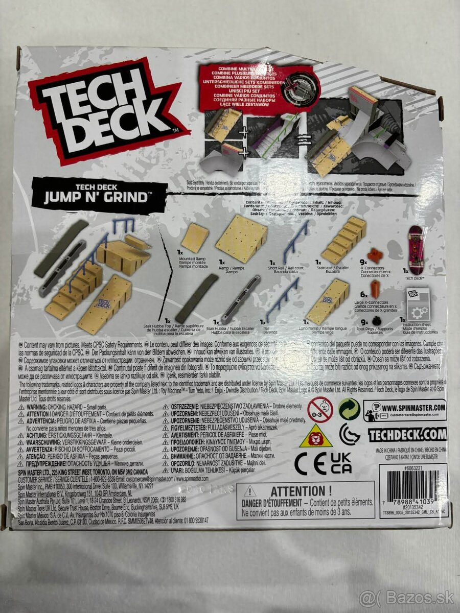 Schodisko so zábradlím a rampou a skateboadmi - 2