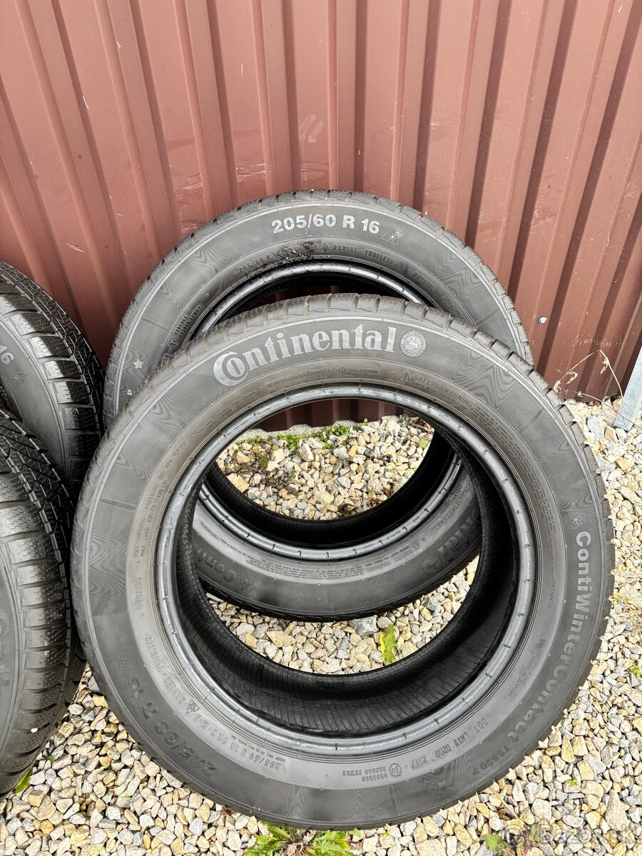 205/60 R16 Continental Contiwintercontact - zimne - 2