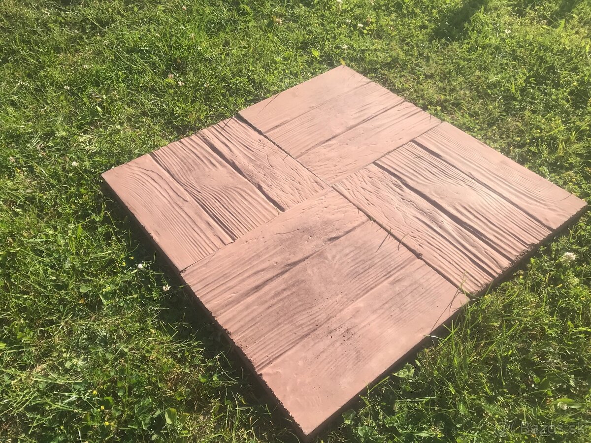 dlazba hneda imitacia dreva 30cm/30cm-3cm - 2