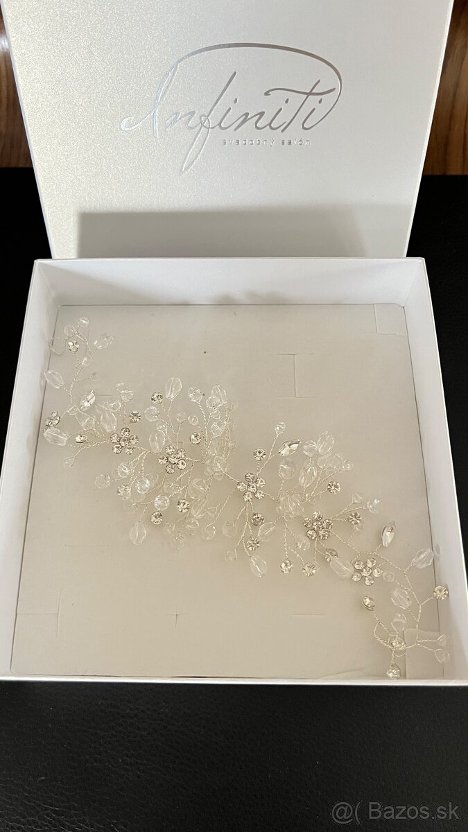 Svadobne doplnky - ozdoba do vlasov - 2