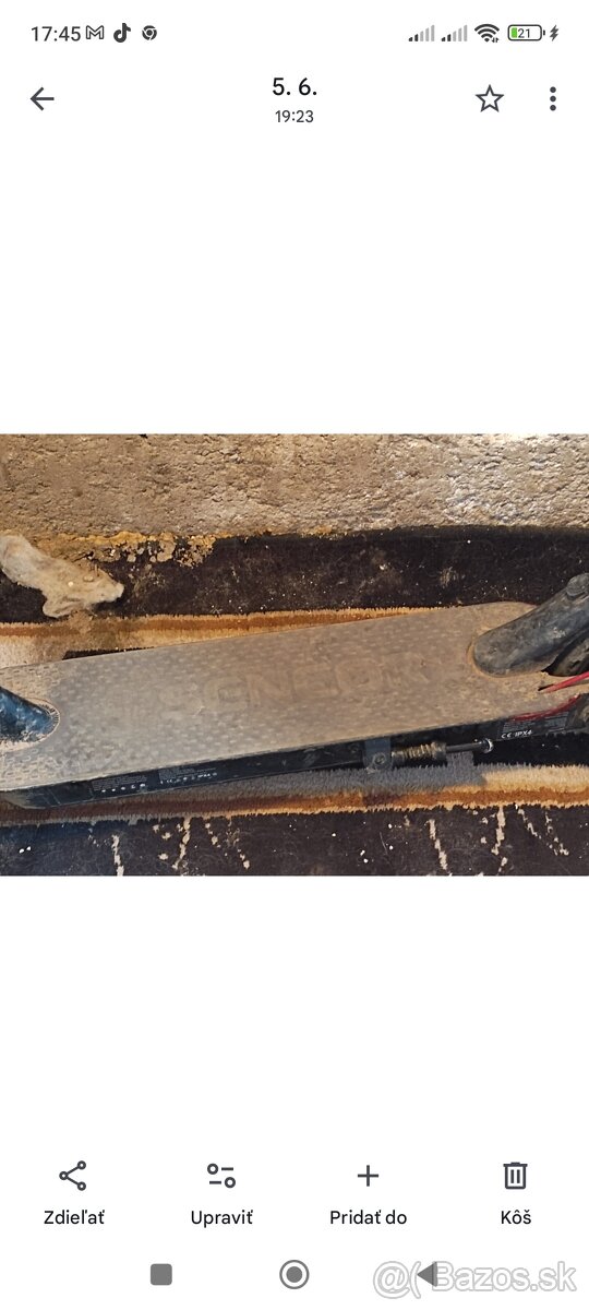 Predám elektrický kolobežka vsetko pojazdne - 2