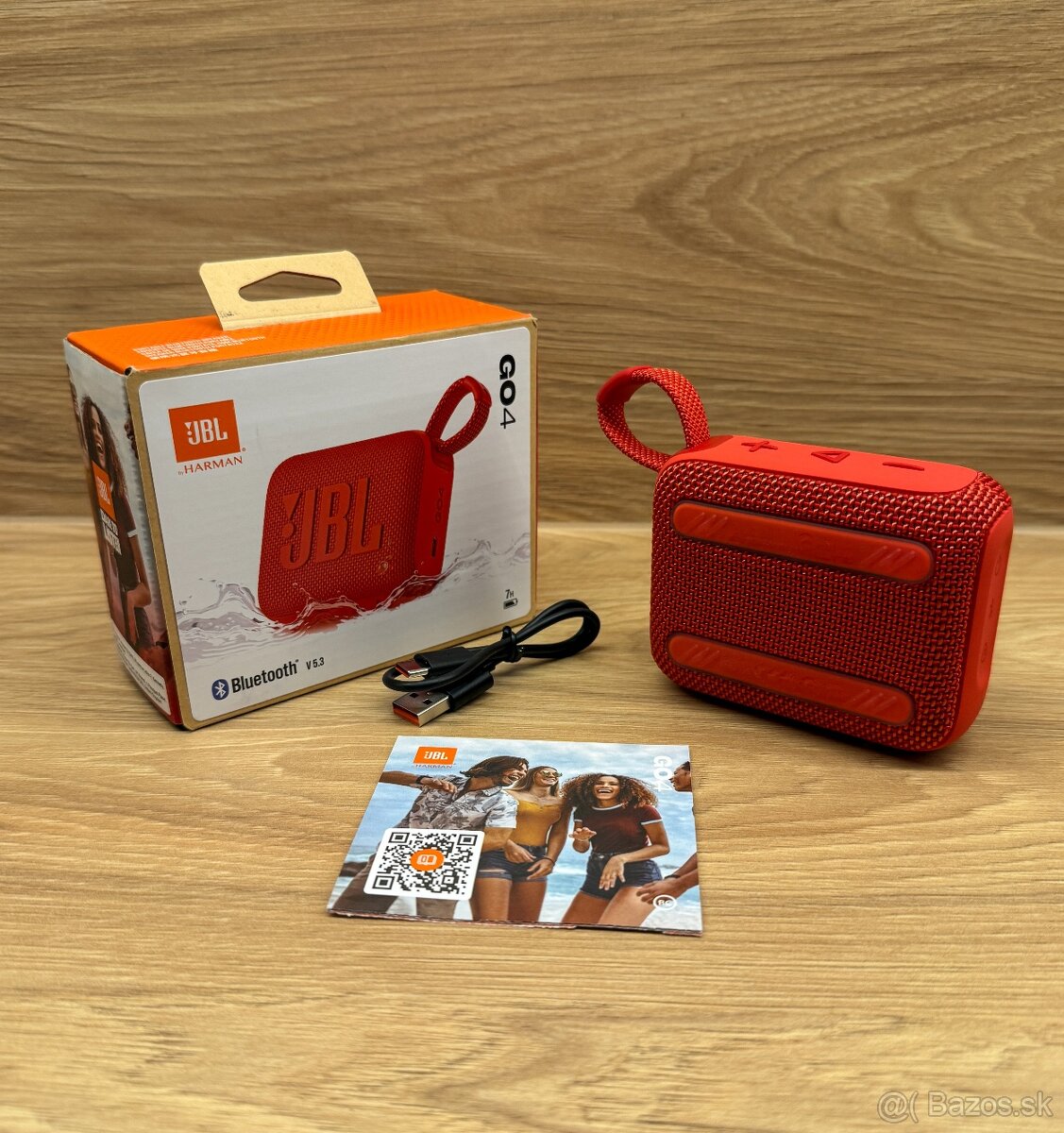 JBL GO 4 Red - 2