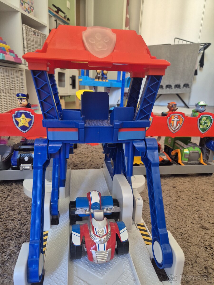 Paw patrol Stanica+ Garáz - 2