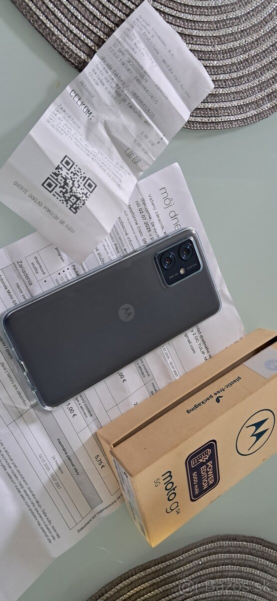 Predám nový mobil Motorola G54 5G 12GB/256GB 160EUR - 2