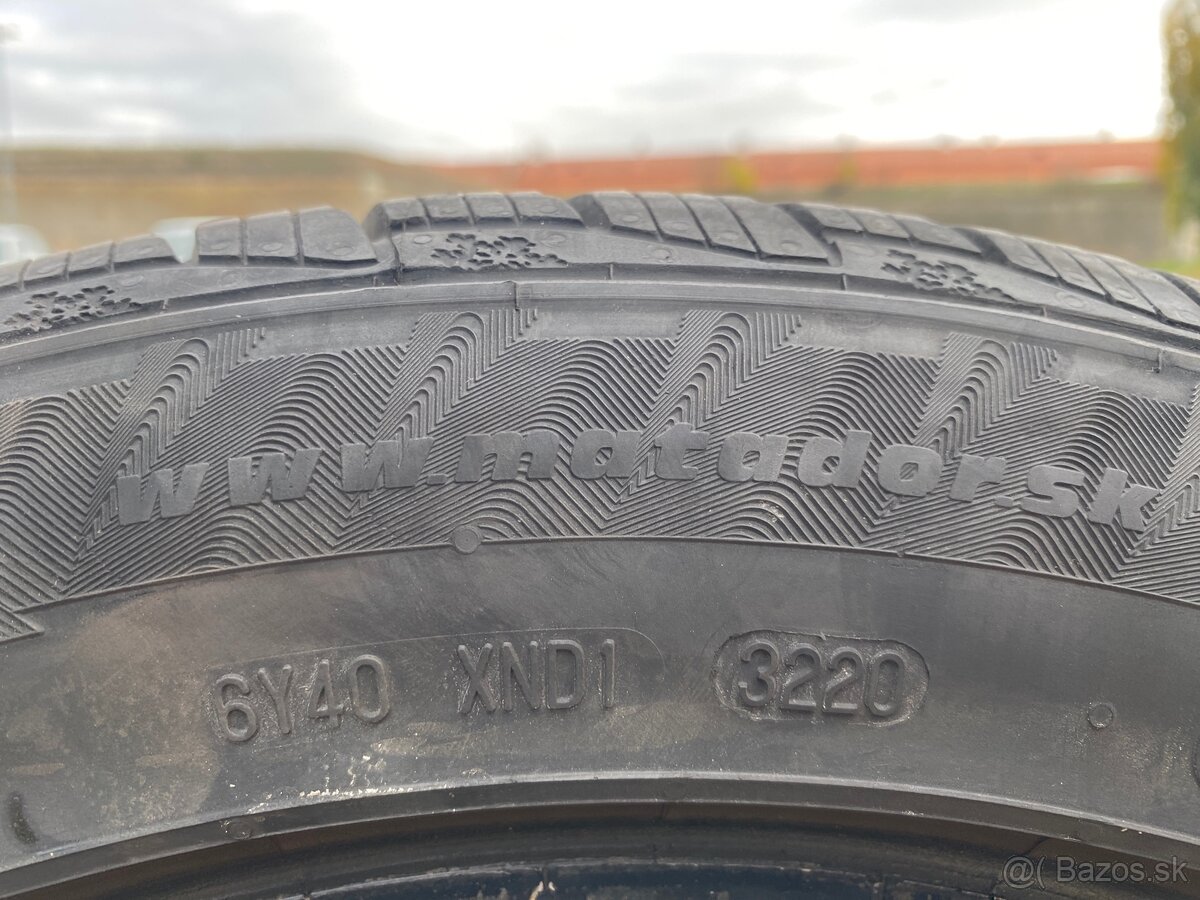 Matador zimné Pneu 225/50 R17 98V XL 6mm DOT 3220 - 2