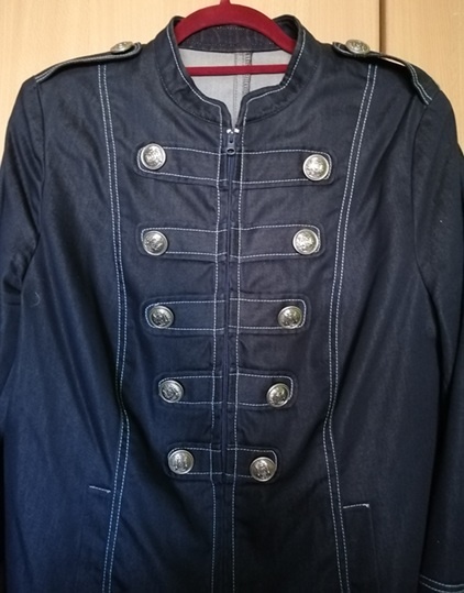 DÁMSKE MODRÉ SAKO veľ.42 - 2