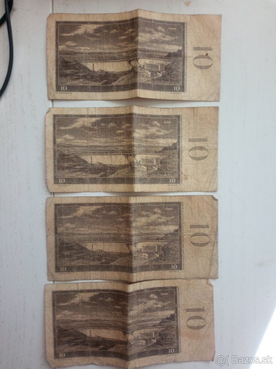 Československé bankovky mince - 2