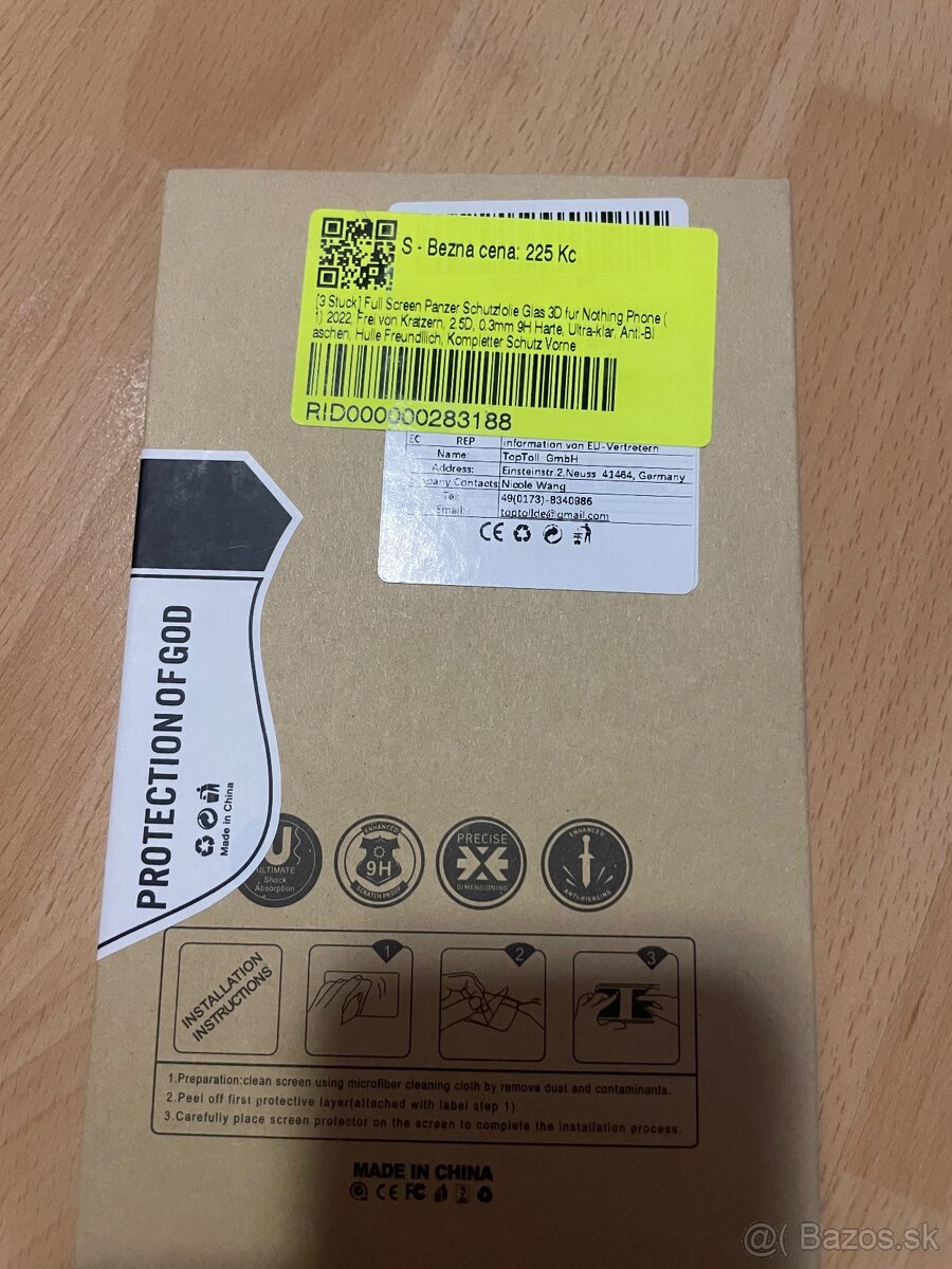 3x tvrdené sklo na Nothing Phone (1) 2022 - 2