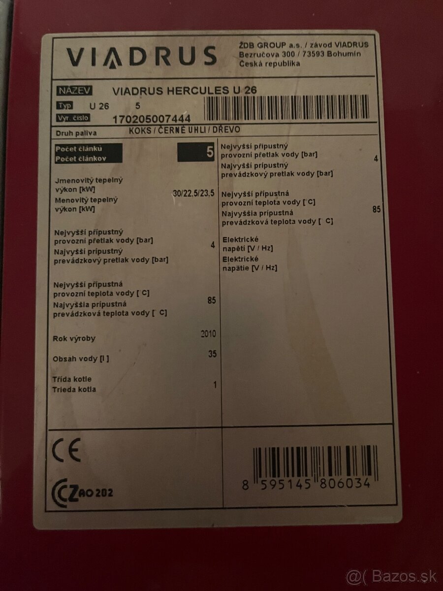 Viadrus Hercules U26 - 2