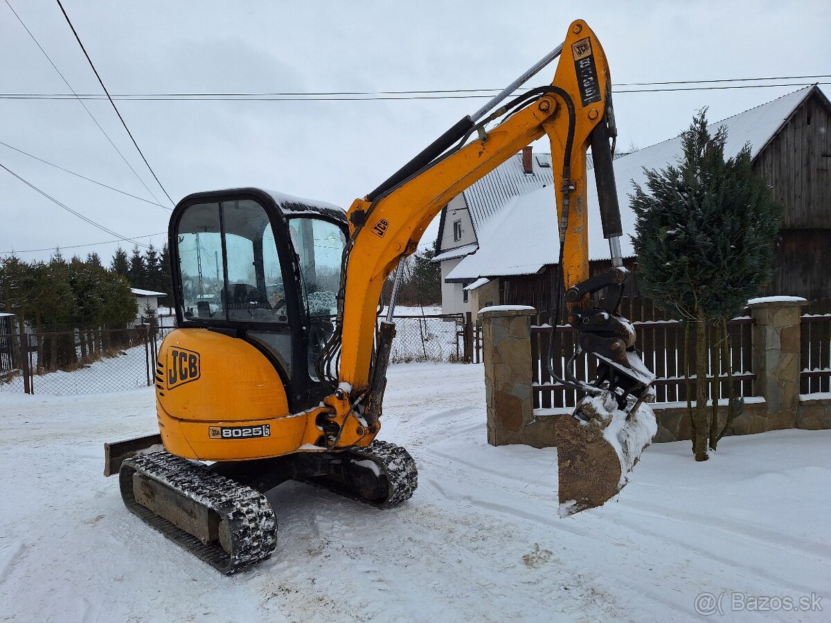 Minibager Jcb 8025 - 2