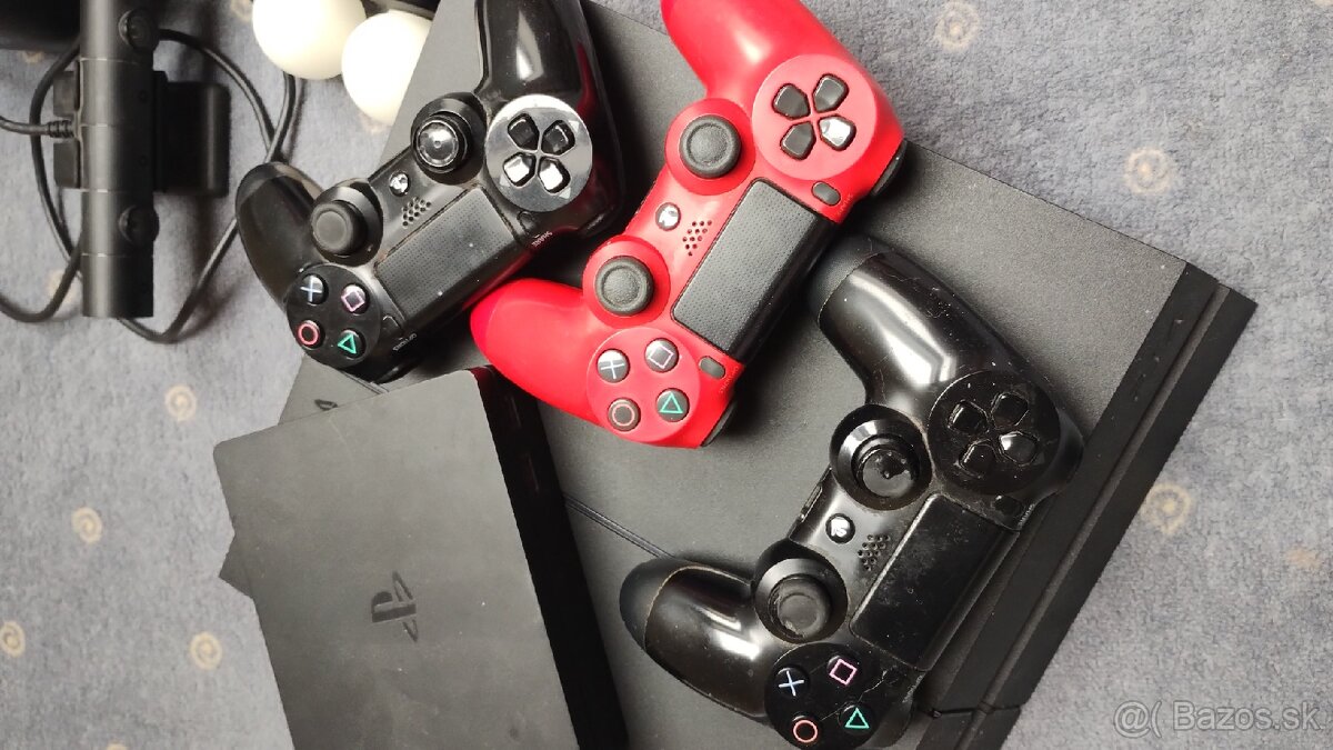 Ps4 + VR + 3 ovládače+ hry - 2