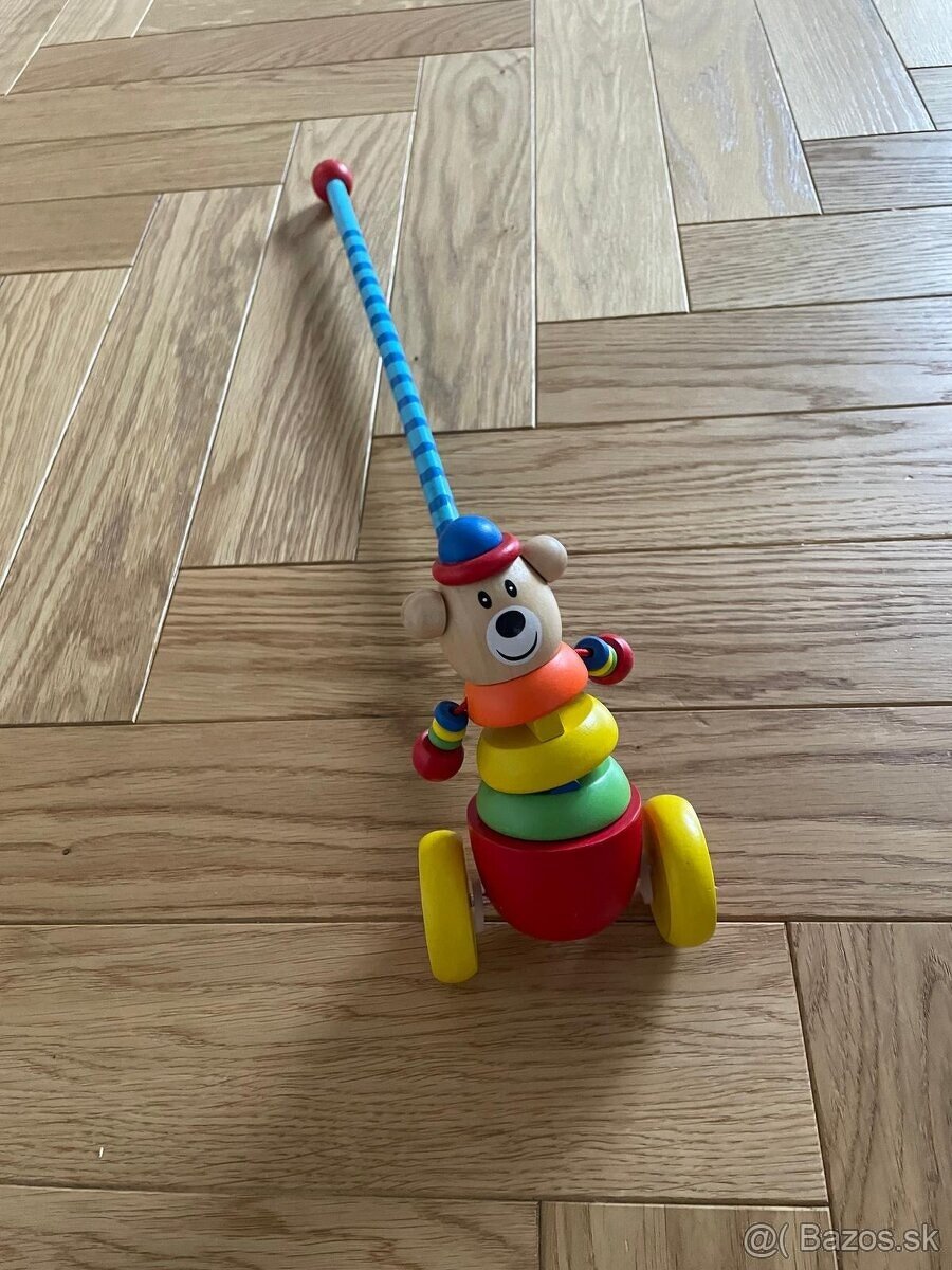 Saso na palicke - drevena hracka - 2