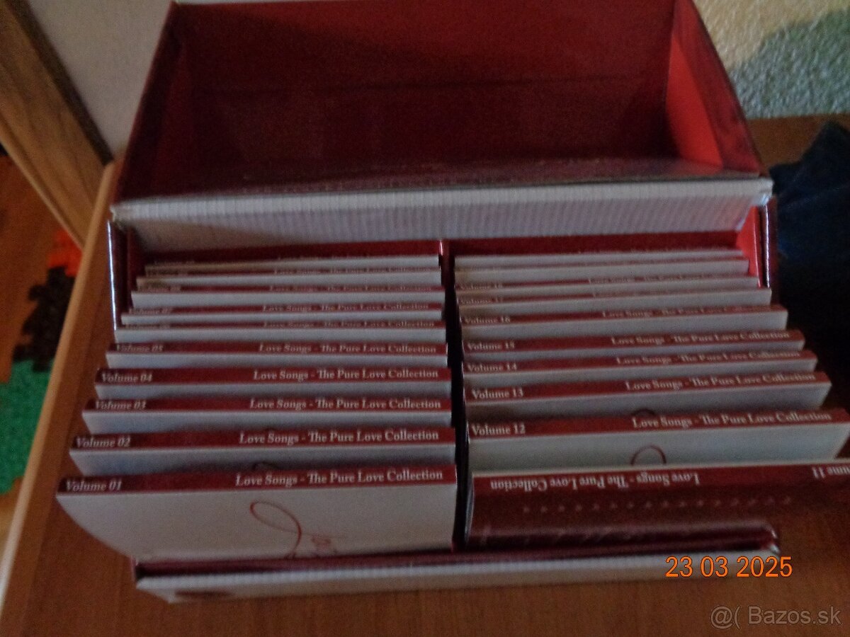 Predám zbierku CD Love Songs - 2