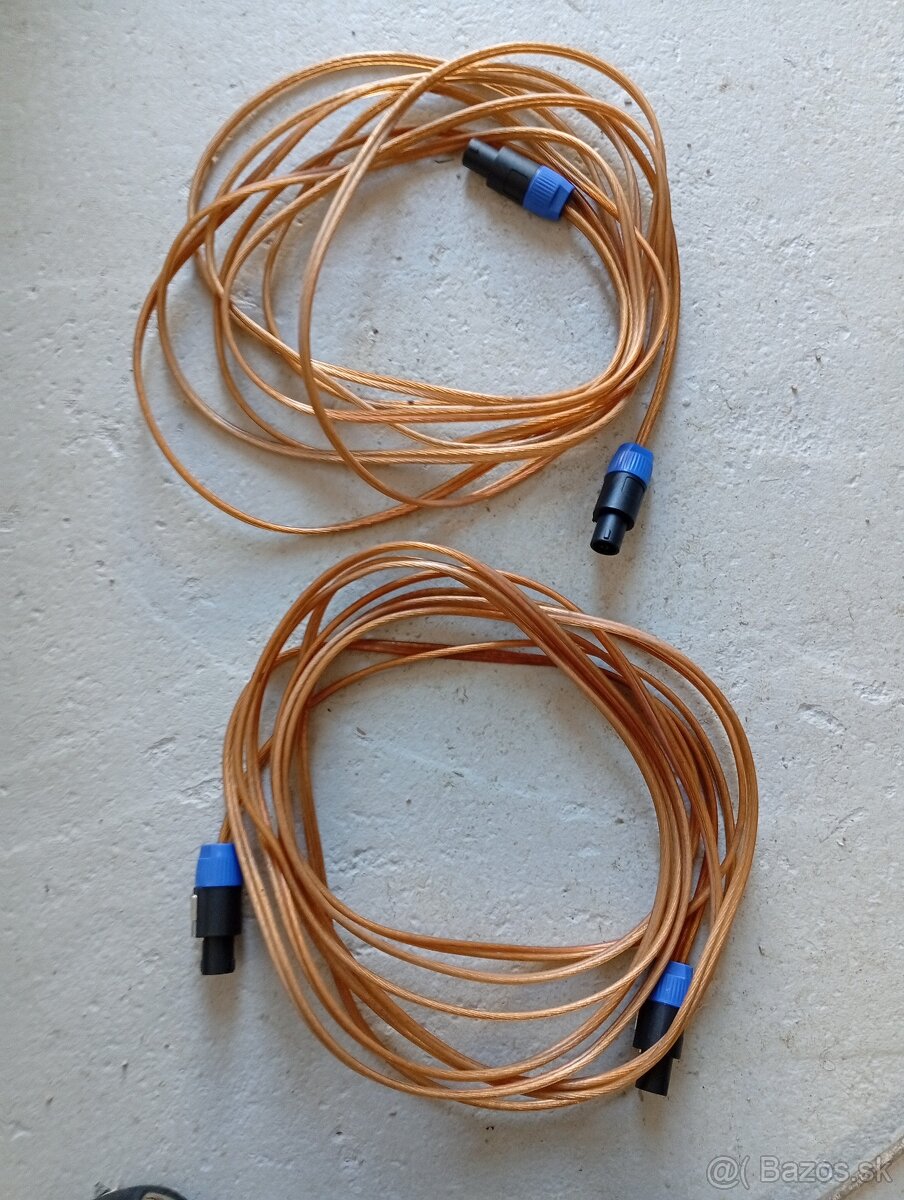 Káble k reproduktorom Speakon/Speakon 6+7m - 2