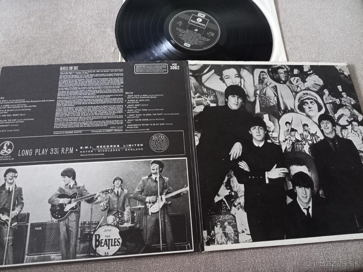 BEATLES “ For Sale “ /Parlophone 1964/ rozkl. obal, orig ste - 2