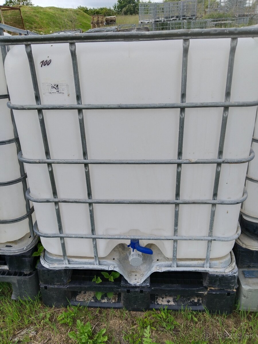 IBC nádrž ,kontajner,barel 1000 L aj pre firmy - 2