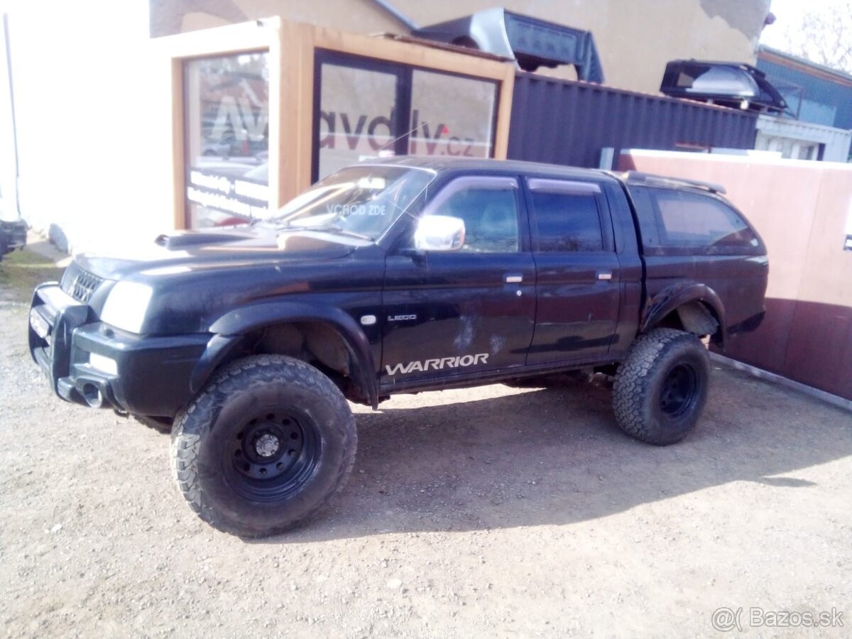 Mitsubishi L 200 2,5D 85kW man. 2003, ND - 2