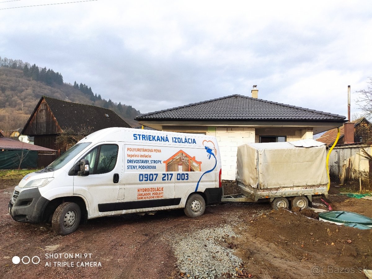 Striekana izolacia pur - 2