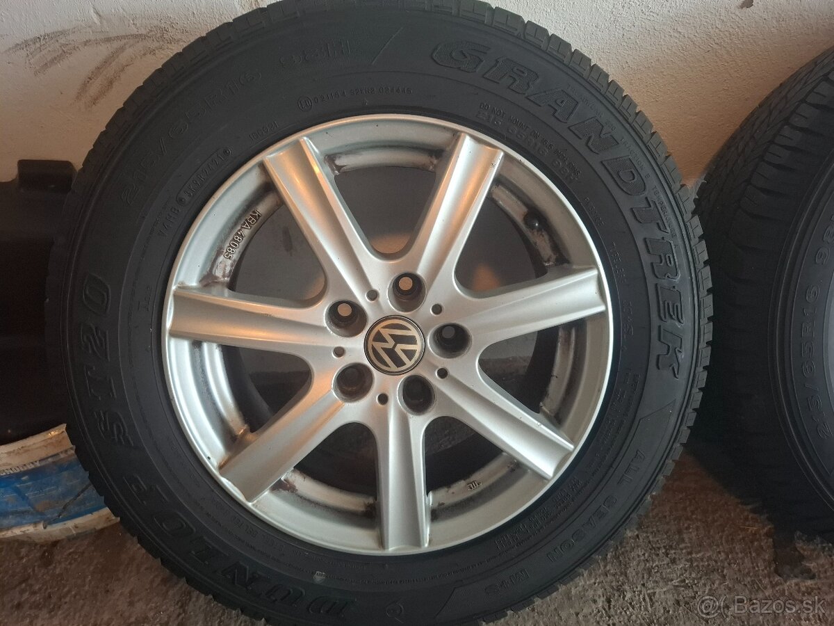 Predam elektrony / hlinikove disky s pneu. 215/65 R16 - 2