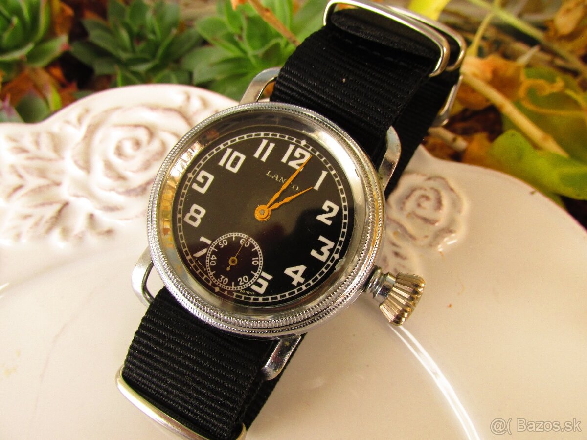 Letecké mechanické hodinky Lanco - 2