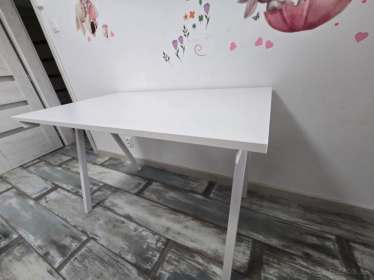 Ikea Trotten Stol biela 140×80 uplne nova - 2