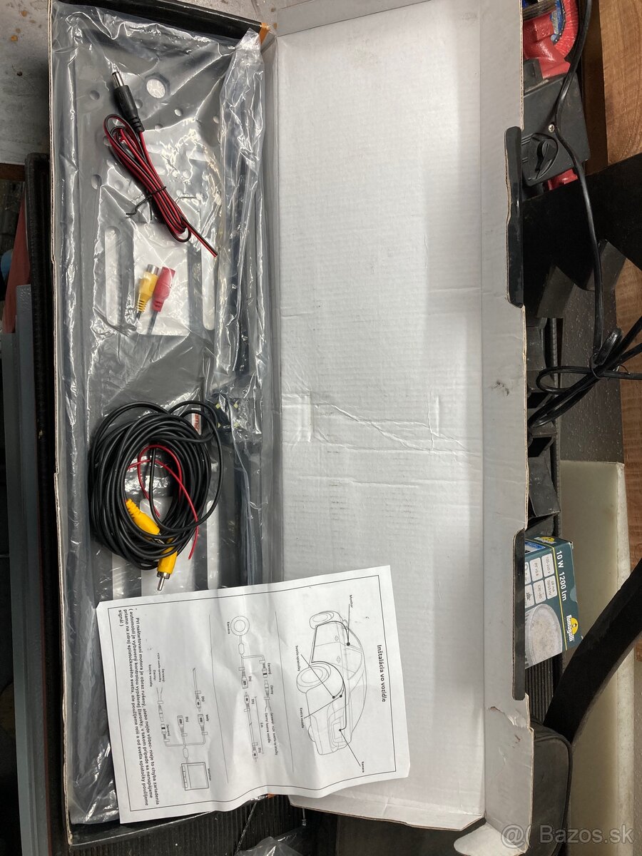 Držiak ŠPZ z kamerou - 2