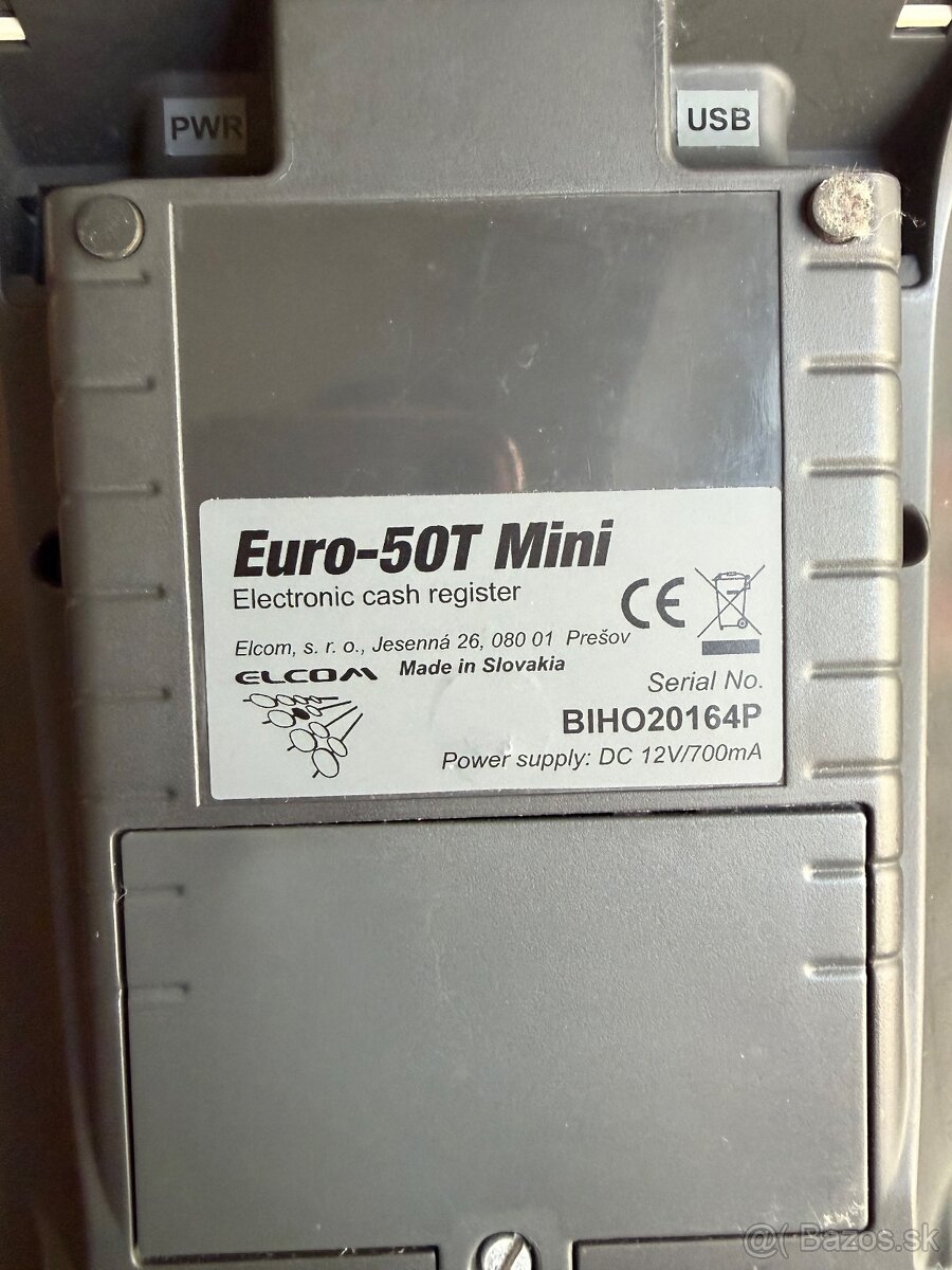 Pokladňa ELCOM MINI 50 T - 2