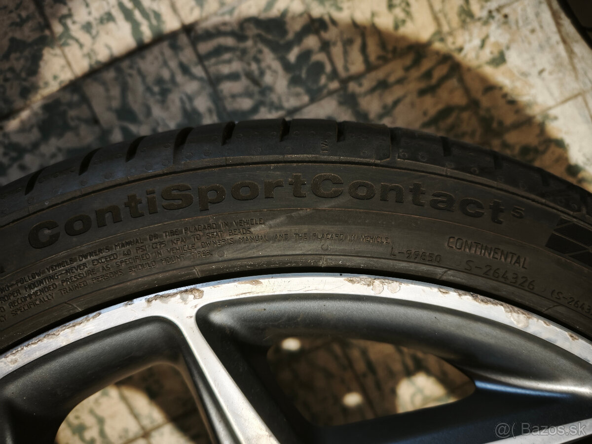 215/40 R18 - letné pneu Continental (4 ks) DOT 24 - 2