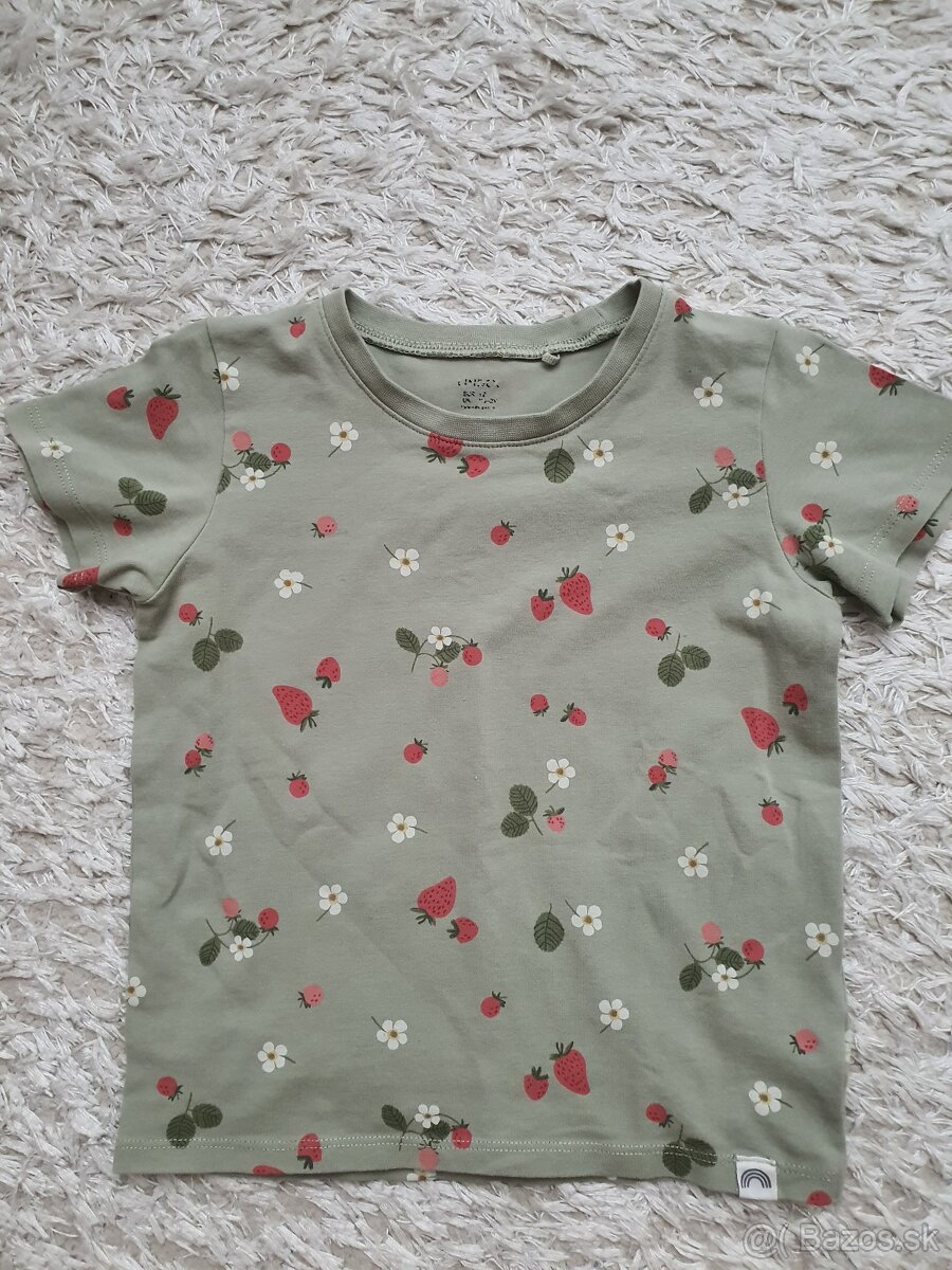 Tričko lindex jahody 92 - 2